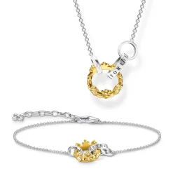 Thomas Sabo Armband krona guld – A1982-849-14