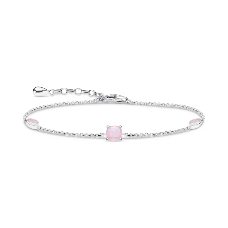 Thomas Sabo Armband opalfärgad sten rosa skimrande – A1936-699-7