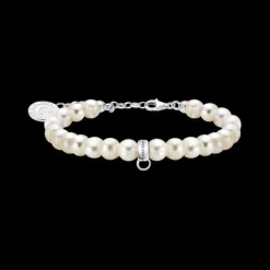 Thomas Sabo Armband Pärla Silver A2142-158-14