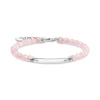 Thomas Sabo Armband rosa pärlor silver – A2042-637-9