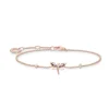 Thomas Sabo Armband slända med stenar roséguld – A2025-321-7