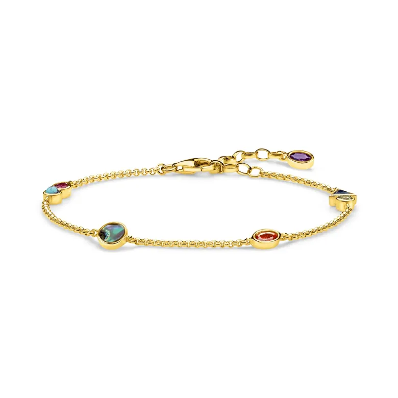 Thomas Sabo Armband tro, hopp och kärlek – A2050-881-7