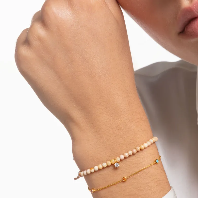 Thomas Sabo Armband tro, hopp och kärlek – A2050-881-7