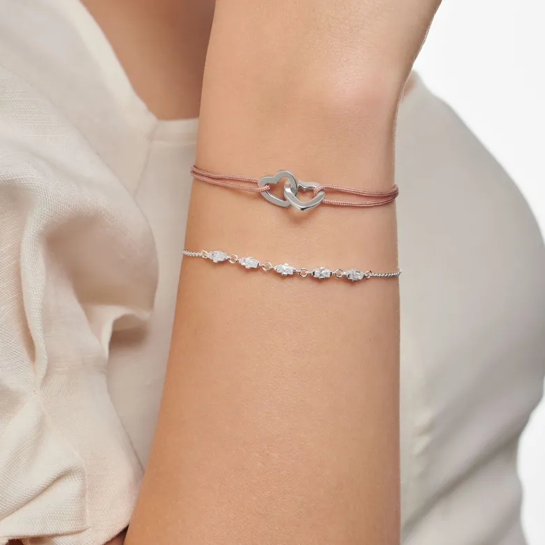 Thomas Sabo Armband tro, hopp och kärlek – A2050-881-7