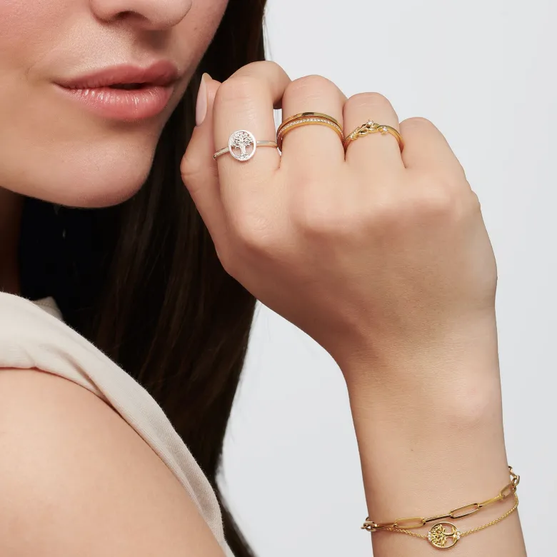 Thomas Sabo Armband tro, hopp och kärlek – A2050-881-7