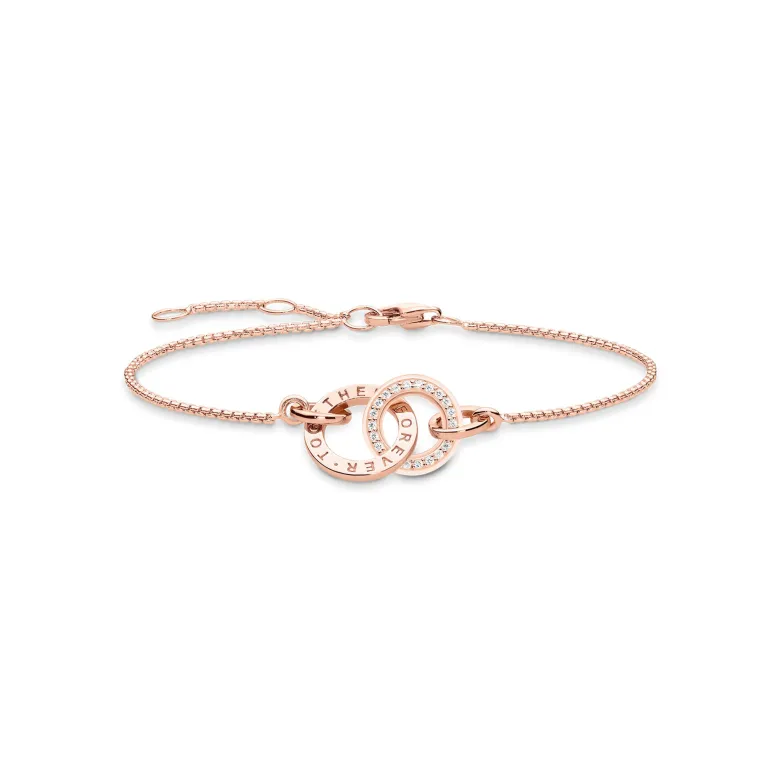 Thomas Sabo Armband tro, hopp och kärlek – A2050-881-7