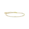 Thomas Sabo Armband vit stenar guld – A1999-414-14