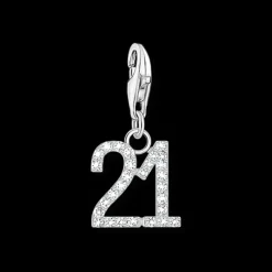 Thomas Sabo Berlock Nummer 21 Silver 2135-051-21