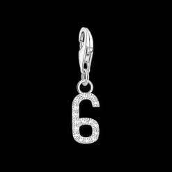 Thomas Sabo Berlock Nummer 6 Silver 2130-051-21