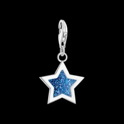Thomas Sabo Berlock Stjärna Blå Silver 2070-639-10
