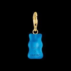 Thomas Sabo Charm Gummibjörn Blå/Guld 2182-413-1