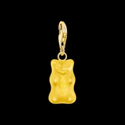 Thomas Sabo Charm Gummibjörn Gul/Guld 2184-413-4