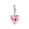 Thomas Sabo Charm Hjärta Rosa 2205-051-9