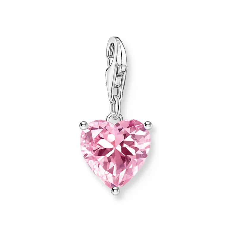 Thomas Sabo Charm Hjärta Rosa 2205-051-9