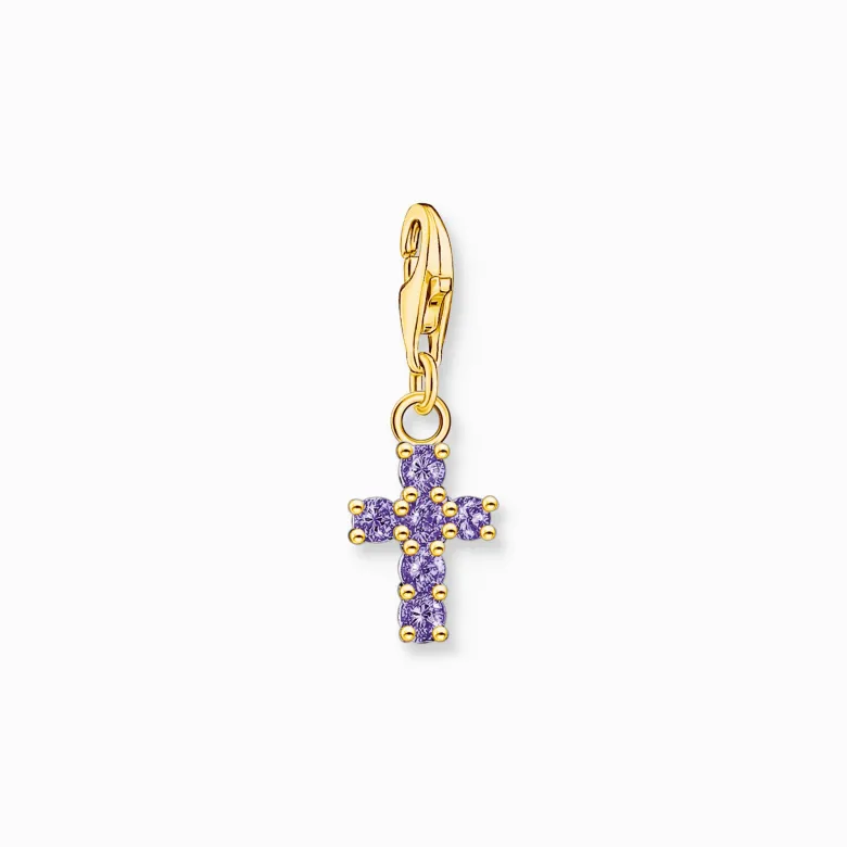 Thomas Sabo Charm Kors Lila 2036-414-13
