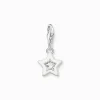 Thomas Sabo Charm Stjärna Vit 2044-041-14