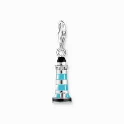 Thomas Sabo Charm-hängsmycke turkos fyr silver