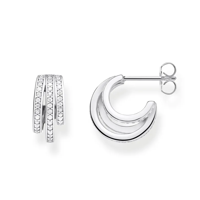 Thomas Sabo Creolörhängen Ringar Silver – CR652-051-14 (MEGA KAMPANJ)