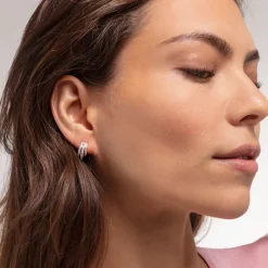 Thomas Sabo Creolörhängen Ringar Silver – CR652-051-14 (MEGA KAMPANJ)