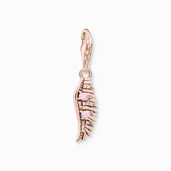 Thomas Sabo Fenixfjäder med rosa stenar roséguld – 1906