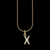 Thomas Sabo Halsband BOKSTAV X Guld KE2263-414-14