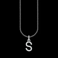 Thomas Sabo Halsband BOKSTAV S Silver KE2258-051-14