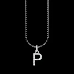 Thomas Sabo Halsband BOKSTAV P Silver KE2255-051-14