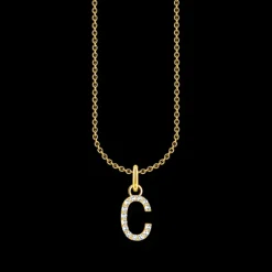 Thomas Sabo Halsband BOKSTAV C Guld KE2242-414-14