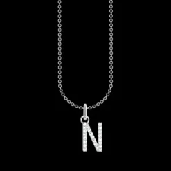 Thomas Sabo Halsband BOKSTAV N Silver KE2253-051-14
