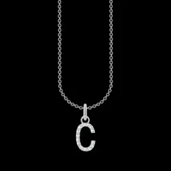 Thomas Sabo Halsband BOKSTAV C Silver KE2242-051-14