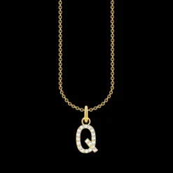Thomas Sabo Halsband BOKSTAV Q Guld KE2256-414-14