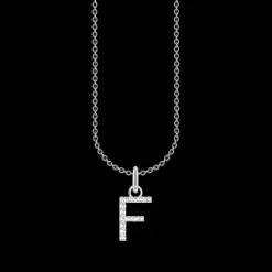 Thomas Sabo Halsband BOKSTAV F Silver KE2245-051-14