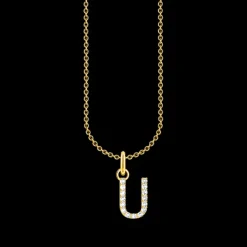 Thomas Sabo Halsband BOKSTAV U Guld KE2260-414-14