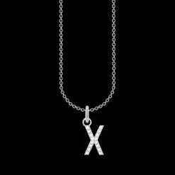 Thomas Sabo Halsband BOKSTAV X Silver KE2263-051-14