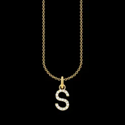 Thomas Sabo Halsband BOKSTAV S Guld KE2258-414-14