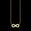 Thomas Sabo Halsband Evighetstecken Guld KE2221-413-39