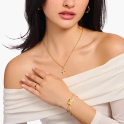 Thomas Sabo Halsband Guld KE2296-445-14