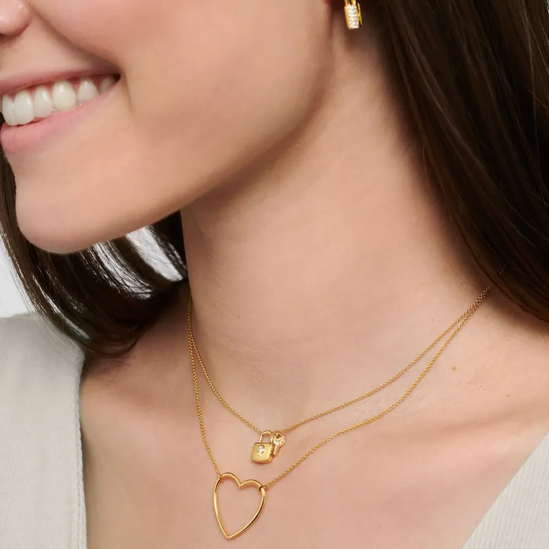 Thomas Sabo Halsband hjärta guld – KE2138-413-39
