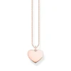 Thomas Sabo Halsband hjärta roséguld – KE2128-415-40