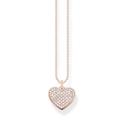 Thomas Sabo Halsband hjärta rosé – KE2127-416-14