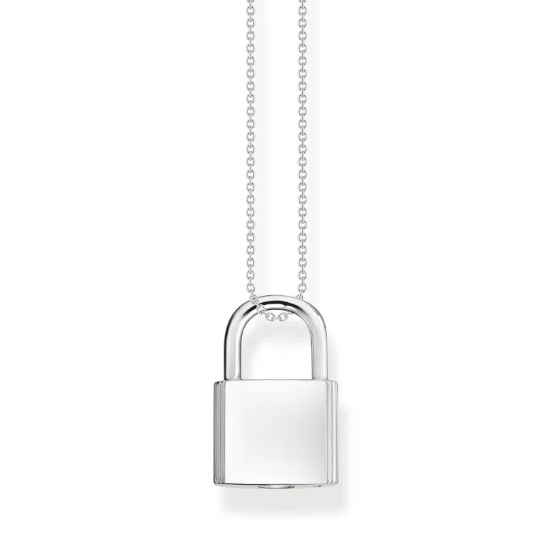 Thomas Sabo Halsband hänglås silver – KE2130-001-21