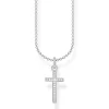 Thomas Sabo Halsband Kors Pavé – KE2043-051-14