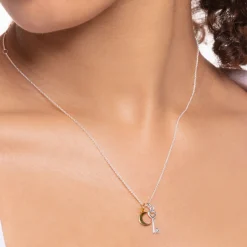 Thomas Sabo Halsband Måne Guld – KE2051-413-39
