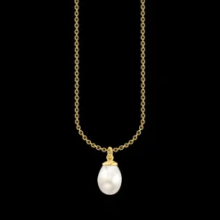 Thomas Sabo Halsband Pärla Guld KE2238-430-14