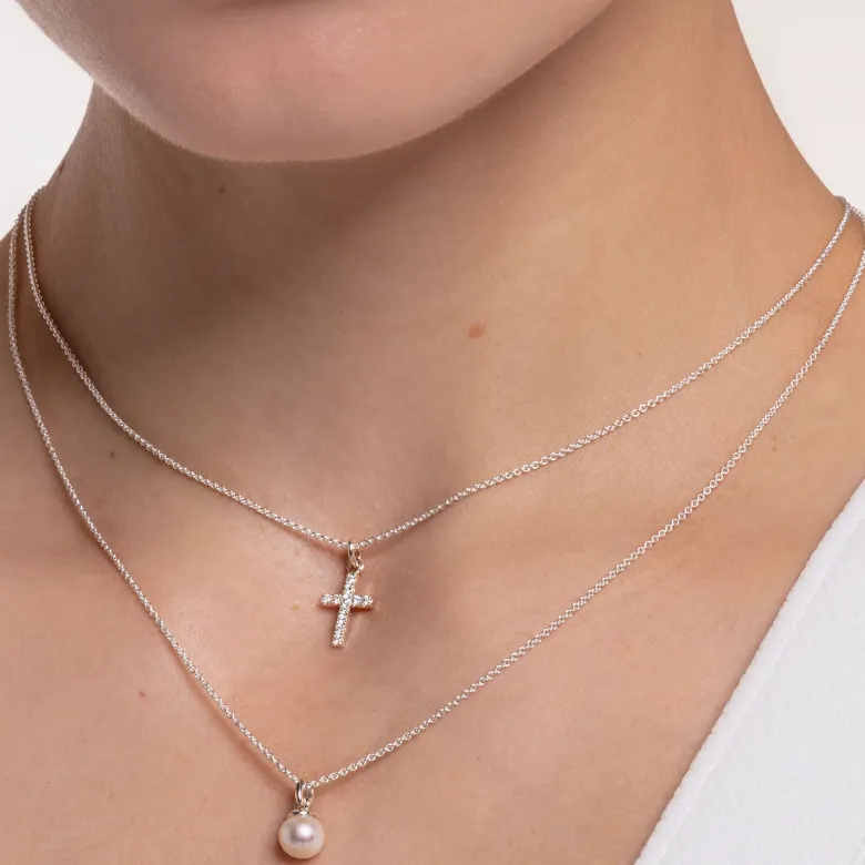 Thomas Sabo Halsband Pärla – KE2076-082-14