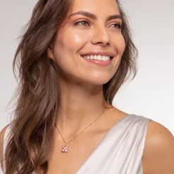 Thomas Sabo Halsband Rosa Sten med Stjärna – KE1953-417-9