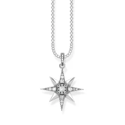 Thomas Sabo Halsband Royalty Stjärna Vit – KE1825-643-14