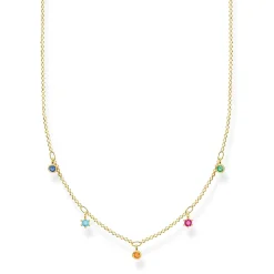 Thomas Sabo Halsband Stenar i Färg Guld – KE2071-488-7