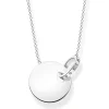 Thomas Sabo Halsband Together Stort Mynt med Ring Silver – KE1948-637-21