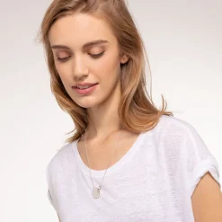 Thomas Sabo Halsband Together Stort Mynt med Ring Silver – KE1948-637-21